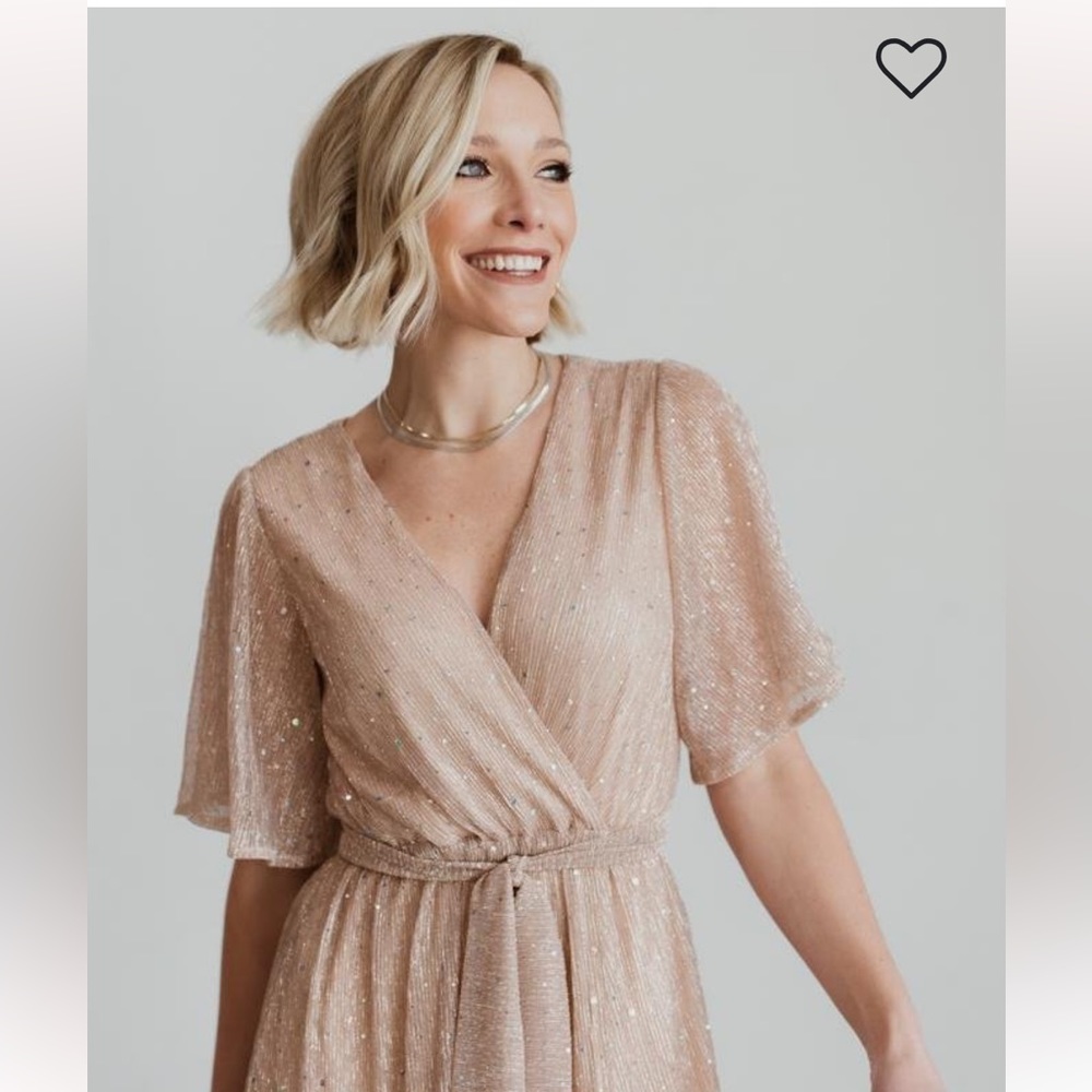 Baltic Born Champagne Dress.